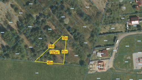 Działka budowlana Koszęcin 1325m2 Słowików