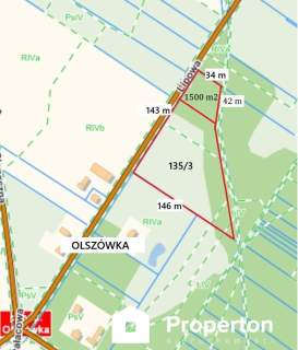 Działka Olszówka blisko Mszczonów Żyrardów SunTago