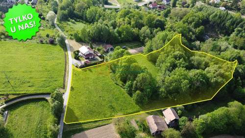 Piękna działka z lasem, Glinik Charzewski, 1,18 ha