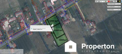 Działka bud.pod Garwolinem 1200 m2