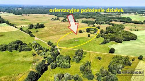 Działki na uboczu wsi, sprzedaż na raty bez banku.