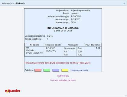 ROGOWO DZIAŁKA 1,24 HA i INNE IDEALNE POŁOŻENIE