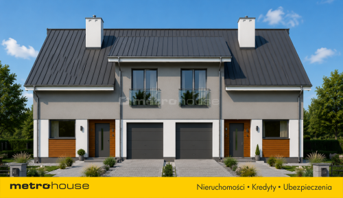 Bliźniak, 3 sypialnie, garaż, 900m2 działka