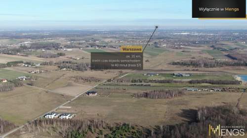 Działka w kompleksie k.Tarczyna, woda, prąd, MPZP
