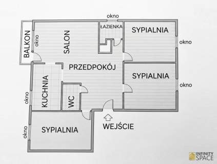 4 pokoje dla rodziny Zielona okolica