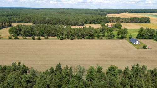 Działka budowlana Zborowskie 1407 m2