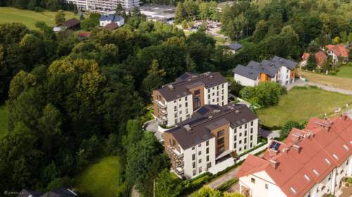 4-pokojowy apartament premium w Ustroniu duży ogród Beskid Park