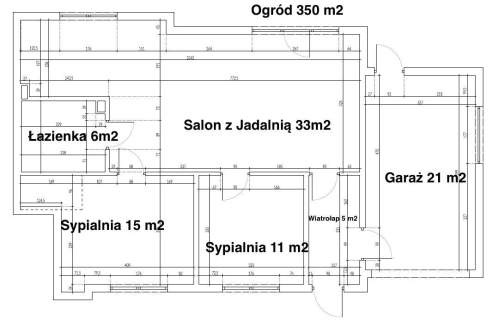Nowy Otok-98m2 - 3 pokoje, garaż, OGRÓD 350m2