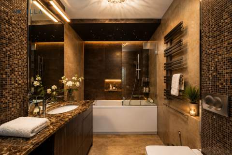Penthouse na dachu z tarasem w sercu Powiśla