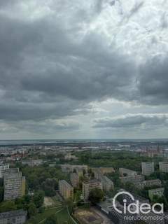 Apartament w Hanza Tower z widokiem.