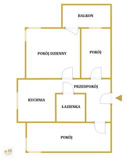 3 pokoje balkon inwestycyjnie lub dla rodziny