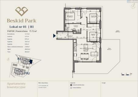 4-pokojowy apartament premium w Ustroniu duży ogród Beskid Park