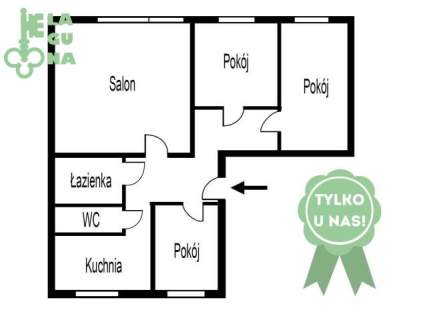 Tylko 4300 zł za m2 Mieszkanie na parterze Idealne dla rodziny...