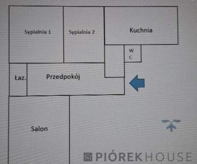 3-pokojowe mieszkanie na Mokotowie