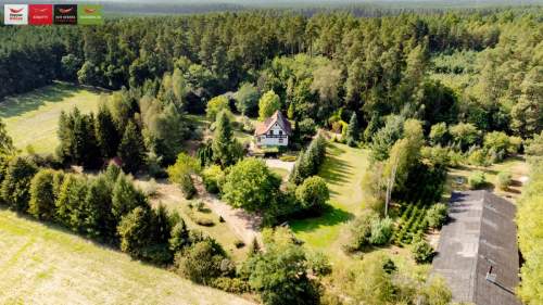 Urokliwy dom a la leśniczówka, 1,2 HA przy lesie