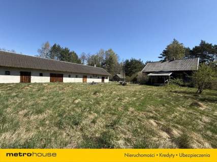 Gospodarstwo 2,5ha dom drewniany