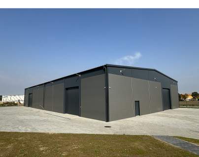 Nowa hala - 1100m2 lub 550m2 - węzeł Miszewo