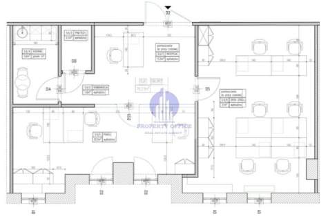 Wola lokal biurowy 105,43m2 do wynajęcia