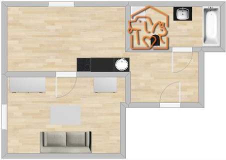 Kawalerka, pet-friendly - Chojnickiego 4, Centrum