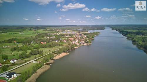 Działka nad j. Kawla z możliwym podziałem na 4 