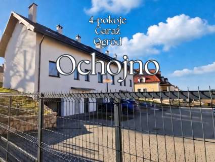 Segment narożny z ogrodem i garażem Ochojno