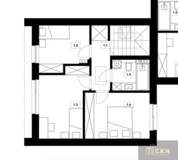 Nowoczesny dom w stanie deweloperskim 150 m od jeziora