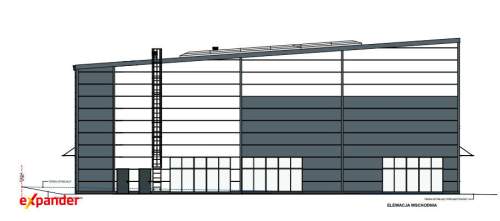 Hala wysoka od 190 m2 do 1460 m2