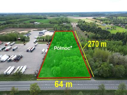 Działka przemysłowa Horbów Kolonia 1,7276 ha