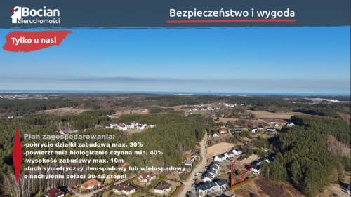 W pełni uzbrojona działka pod lasem-Bojano