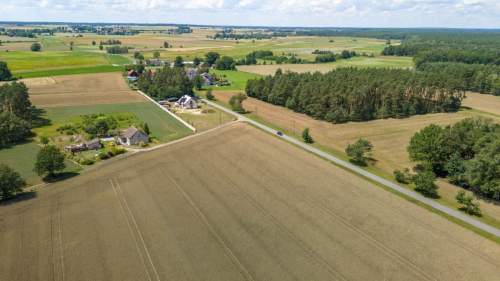 Działka budowlana Zborowskie 1407 m2