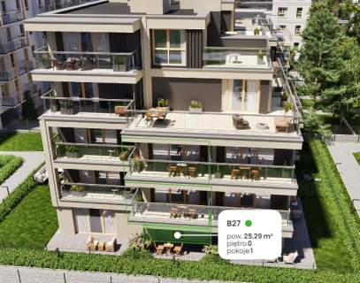 NOWE Mieszkanie 25,29 m2 ul. Klonowa
