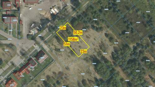 Działka budowlana Koszęcin ul. Dworcowa 1158m2