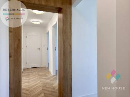 REZERWACJA, 3-pok, parter, pow. 61,4 m2, loggia