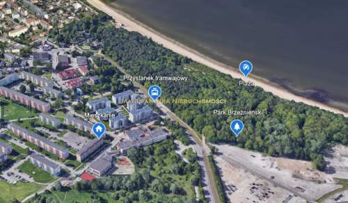 Nowość. Urządzone mieszkanie 400 m od plaży 