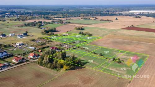 Działka pod budowę domu Olsztynek - Mierki