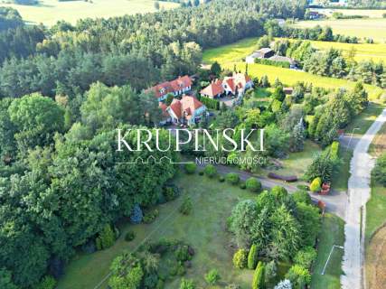 Piękna posiadłość z własnym lasem tuż przy Drwęcy 