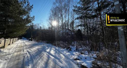 Działki inwestycyjne 3637 m z mediami Tumlin