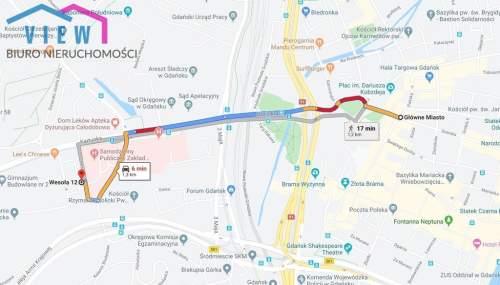 2 kawalerki/Gdańsk Śródmieście/Gotowy biznes