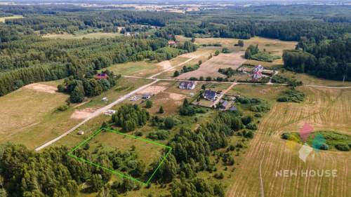Różnowo, kameralna działka w otoczeniu lasu