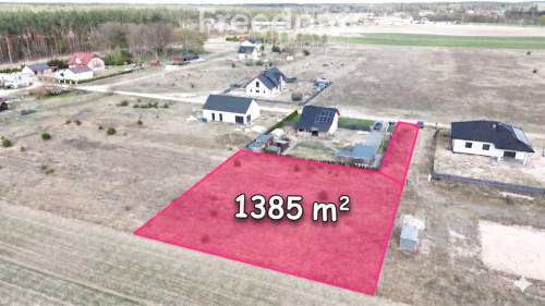 Działka w Dolniku 1385 m przy lesie i jeziorach