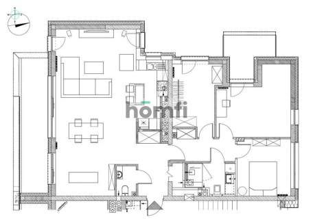 Przestronny apartament na ostatnim piętrze 