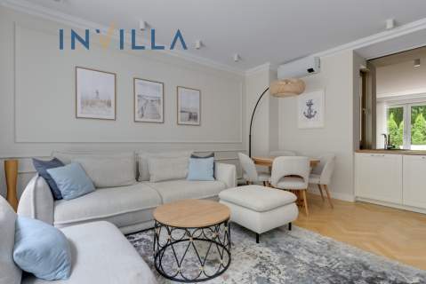 Luksusowy apartament z dużym tarasem 80 m od plaży