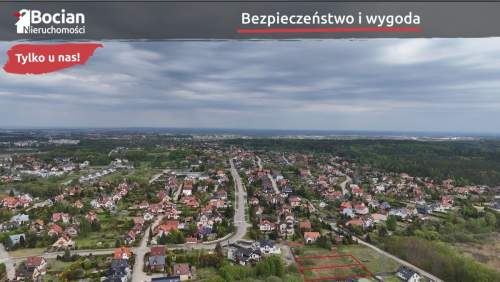 Duże, płaskie, słoneczne, uzbrojone działki-Gdańsk