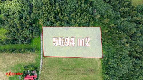 przy Lesie-na Wzgórzu-550m od Jeziora Mucharskiego