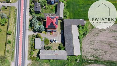 Siedlisko przy DK10 - dom - zabudowania - 3997m2