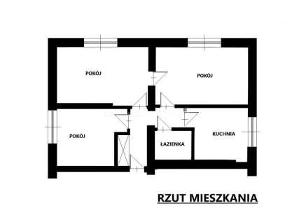 Mieszkanie 64m2/3p/piwnica/Stare Miasto Wrocław