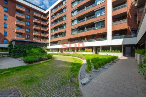 Kępa Mieszczańska widok na park