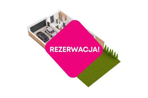 Nowoczesna połowa domu z garażem w Wójtowie