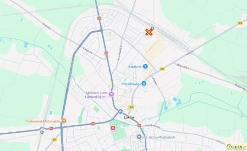 Na sprzedaż mieszkanie 49,65 m2, 3 p. w Łukowie przy al. Kosciuszki.