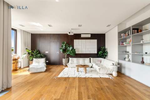Penthouse z tarasem w sercu Powiśla
